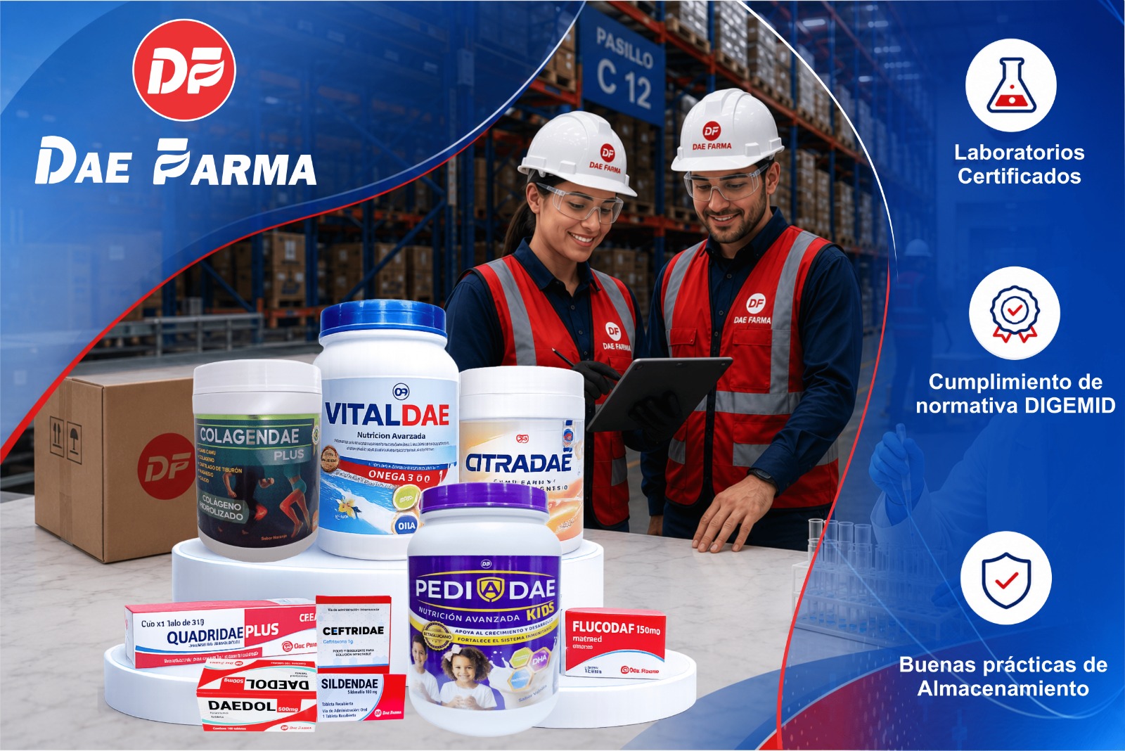 DAE FARMA - Instalaciones y distribución